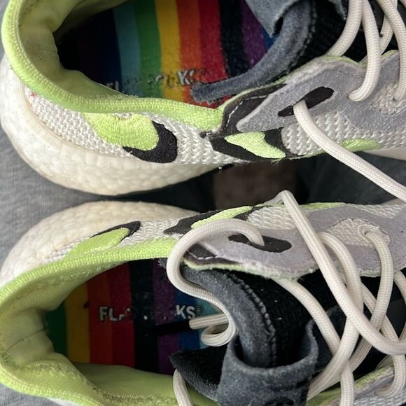 🔥🔥 ADIDAS P.O.D. S3.2 ML Shoes White Hi-Res Yellow Men Sz 8 - EUC - Very RARE! - Picture 14 of 14